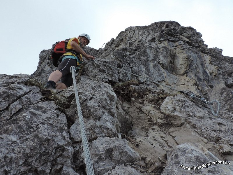 47 Ferrata MAURIZIO Anticima est Monte Alben.JPG -           